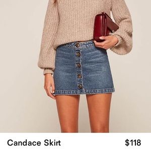 REFORMATION CANDACE SKIRT